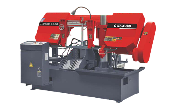 松滋GWK4240数控双柱卧式带锯床