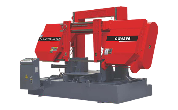 松滋GW4265双柱龙门卧式带锯床