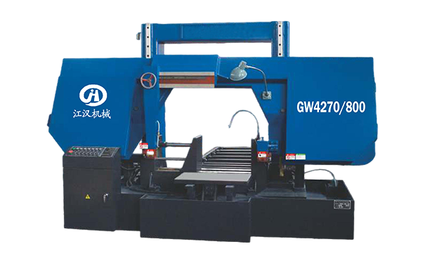 松滋GW4270/800双柱龙门卧式带锯床